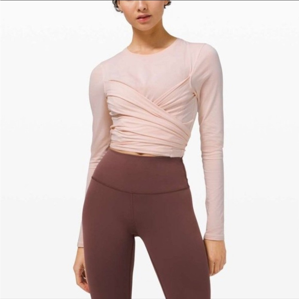 NWT LULULEMON GATHER AND GROW LONG SLEEVE Size 8